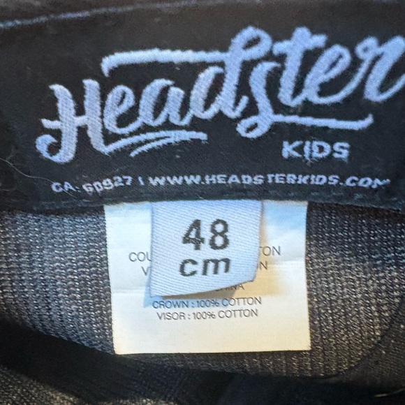 Kids Blue and Gray Hat - Picture 8 of 8